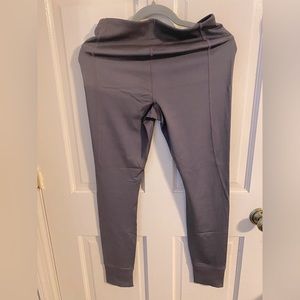 REEBOK jogger legging with rib paneling M NWOT